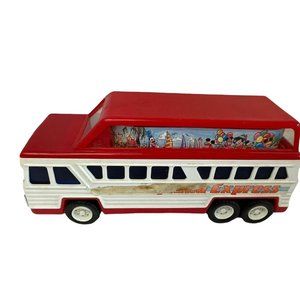Disney Production Vintage Old Bus Disneyland Express